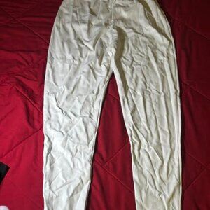 🤍 Fashion Nova White Faux Leather Leggings — Tall-Girl Friendly, Sexy & Comfy